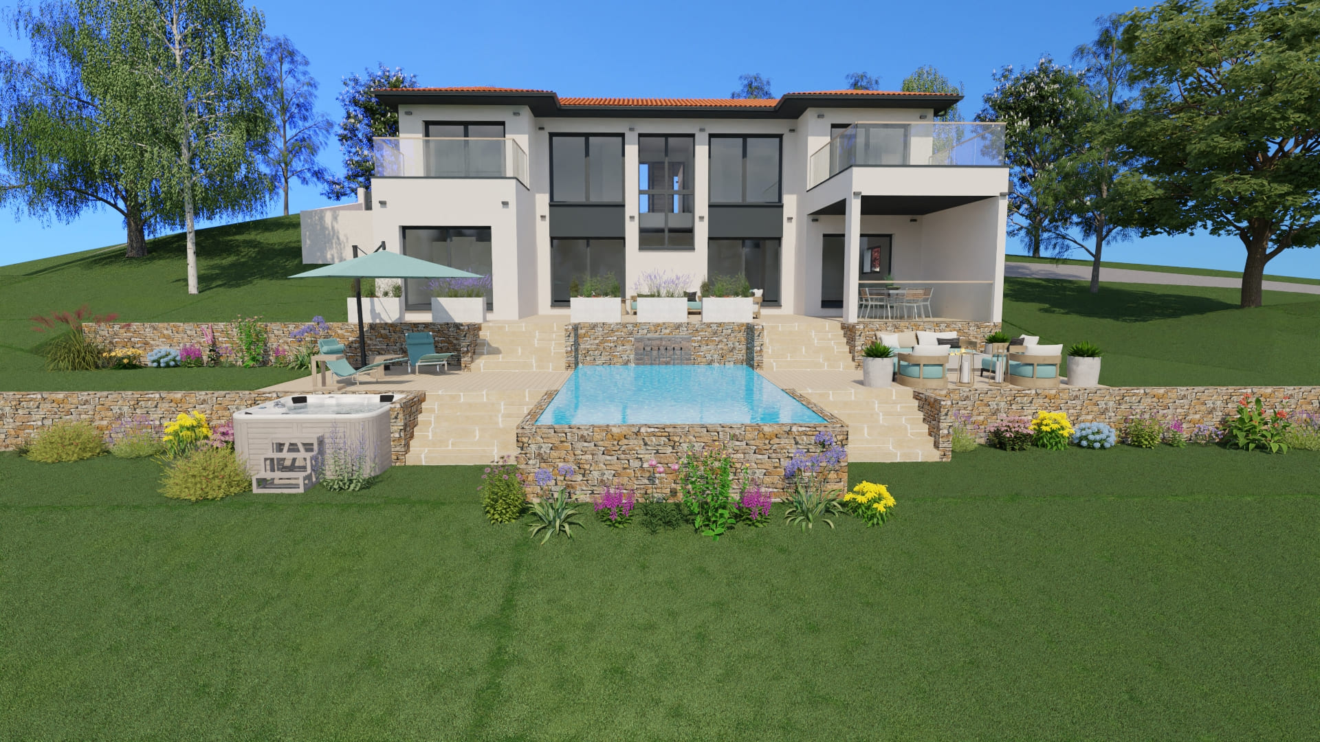 LENTILLY BELLE VUE 1370m2